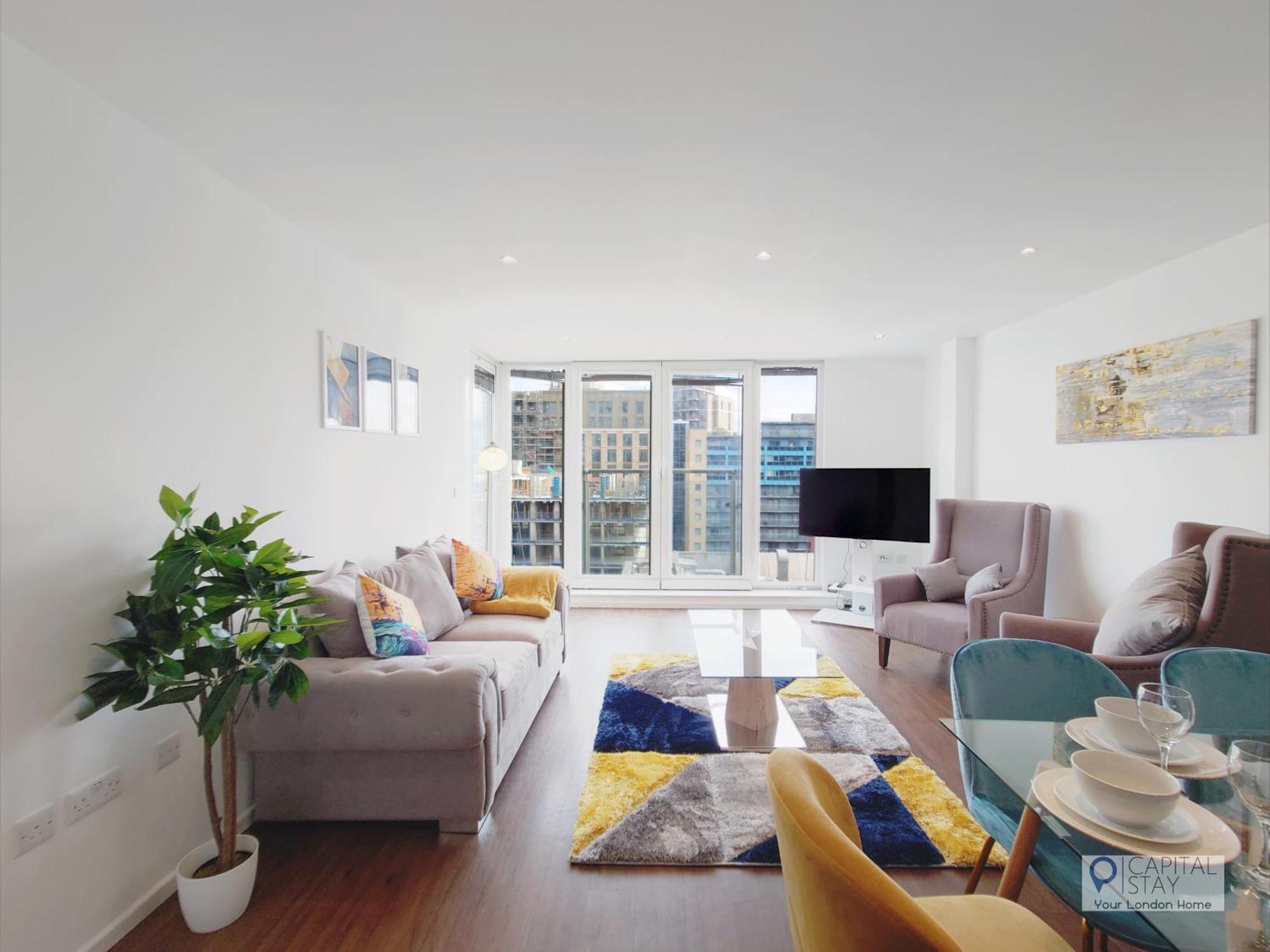 Deluxe Two Bed Apartment By London Excel & O2 Экстерьер фото
