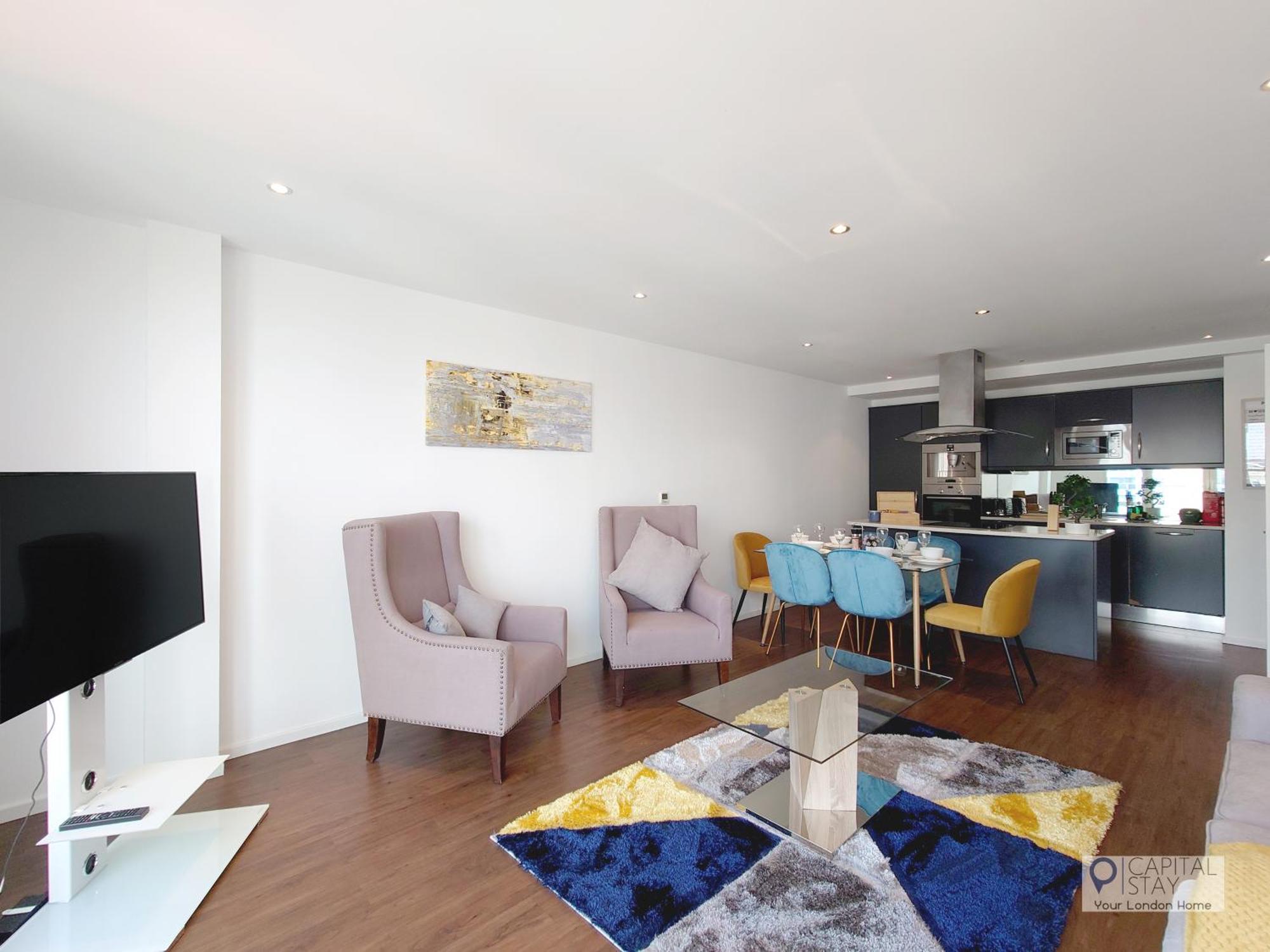Deluxe Two Bed Apartment By London Excel & O2 Экстерьер фото